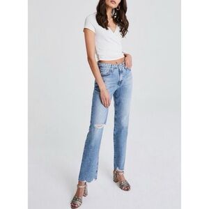 AG Alexxis Straight Jeans